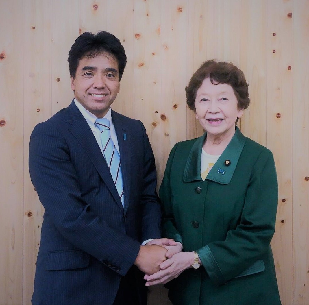 中山恭子(元)拉致問題担当大臣の講演会にて司会進行