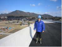 東広島呉道路工事 現地視察1(津江地区)