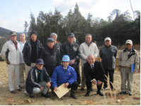 東広島呉道路工事 現地視察2(大多田地区)